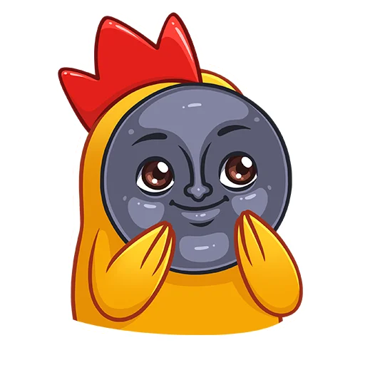 🌚 Стикер «Дерзкие Цыплята из Бургер Кинг» для Telegram