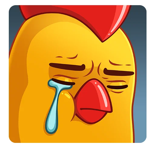 😢 Стикер «Дерзкие Цыплята из Бургер Кинг» для Telegram
