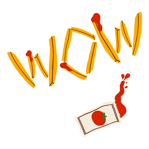 😱 Стикер «Burger King Love» для Telegram