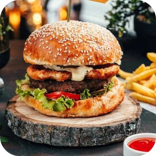 🍔 Стикер «Burgers» для Telegram