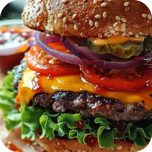 😋 Стикер «Burgers» для Telegram