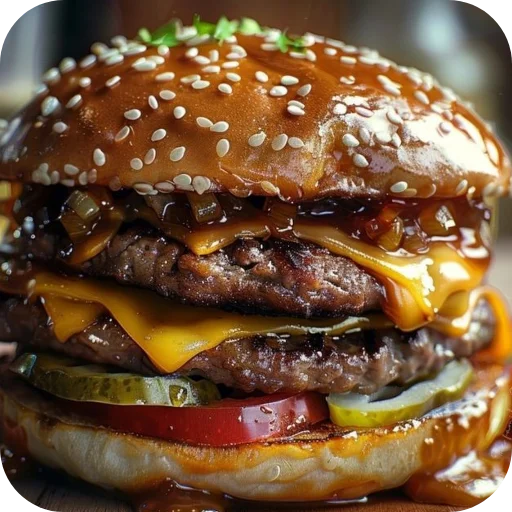😋 Стикер «Burgers» для Telegram