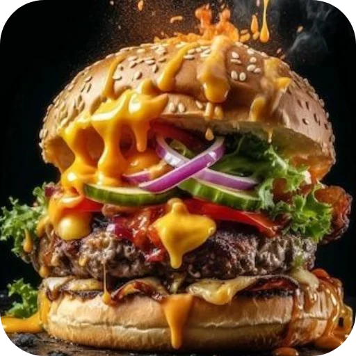 🔥 Стикер «Burgers» для Telegram