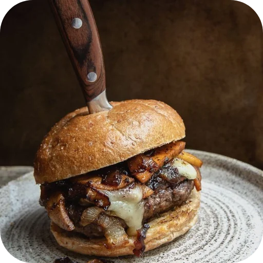 😋 Стикер «Burgers» для Telegram