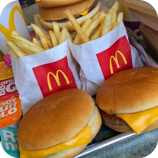 🍟 Стикер «Burgers» для Telegram