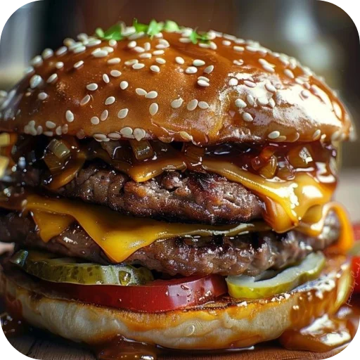 🍔 Стикер «Burgers» для Telegram