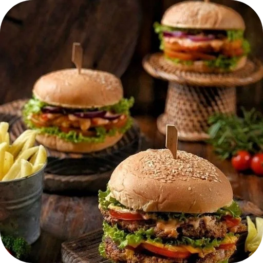 🔥 Стикер «Burgers» для Telegram