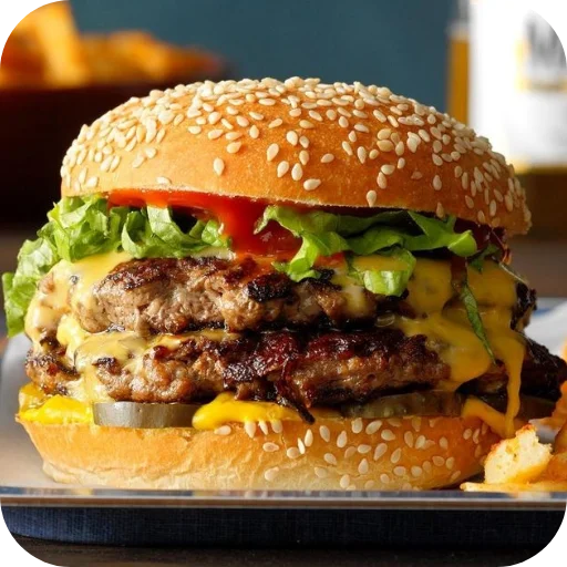 😋 Стикер «Burgers» для Telegram