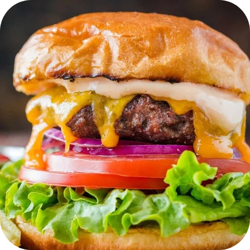 😋 Стикер «Burgers» для Telegram