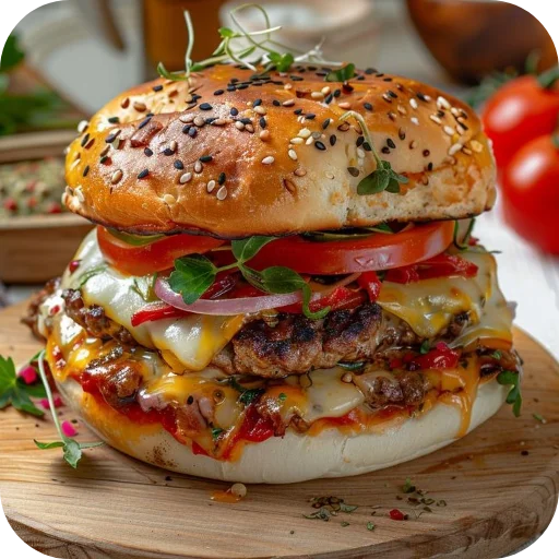 🔥 Стикер «Burgers» для Telegram