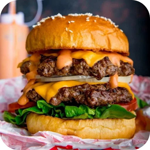 😋 Стикер «Burgers» для Telegram