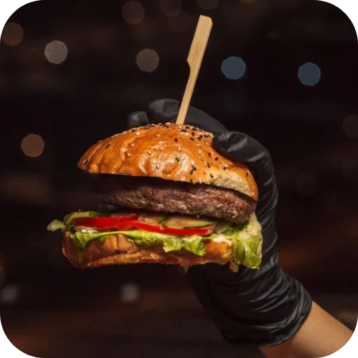 🥰 Стикер «Burgers» для Telegram