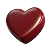 💖 Эмодзи «Бургунди» для Telegram