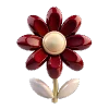🌼 Эмодзи «Бургунди» для Telegram