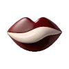 🫦 Эмодзи «Бургунди» для Telegram