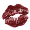 Стикерпак burgundy and white для Telegram