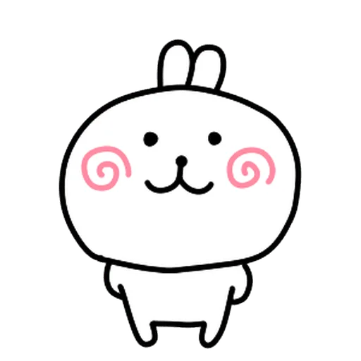 Стикерпак burikko usagi для Telegram
