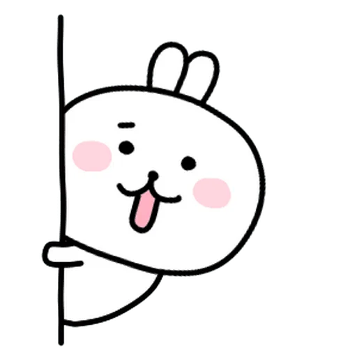 👀 Стикер «burikko usagi» для Telegram