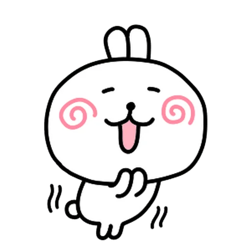 ☺️ Стикер «burikko usagi» для Telegram