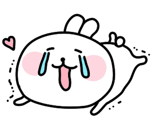 😭 Стикер «burikko usagi» для Telegram