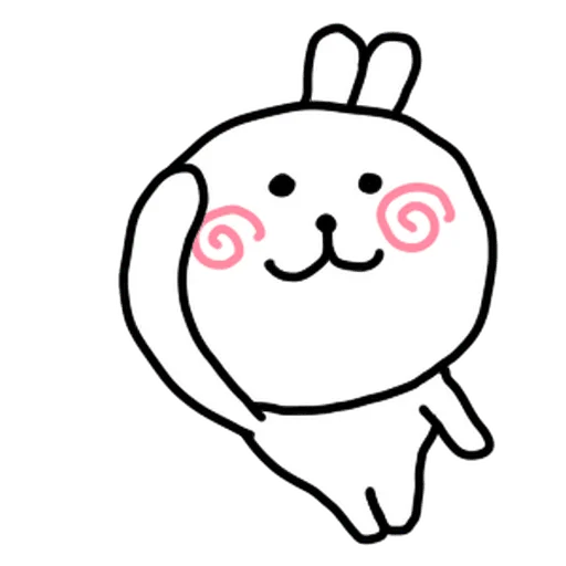 🫡 Стикер «burikko usagi» для Telegram