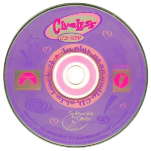💿 Стикер «2000s pink stuff» для Telegram