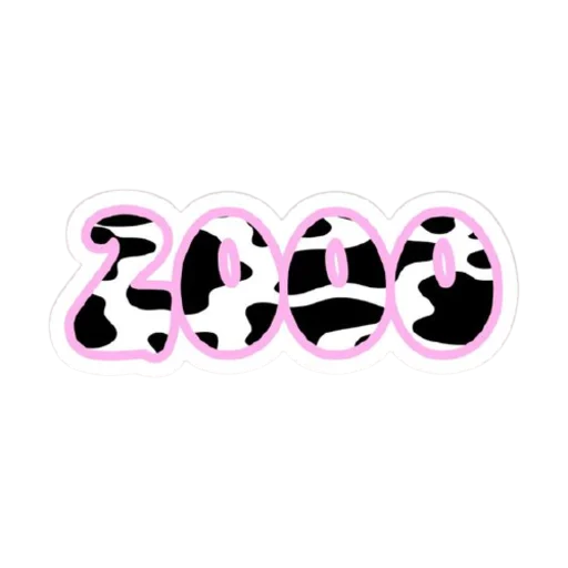 🐄 Стикер «2000s pink stuff» для Telegram