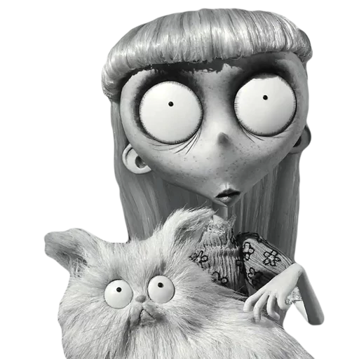 😮 Стикер «Tim Burton» для Telegram