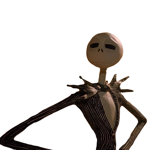 😕 Стикер «Tim Burton» для Telegram