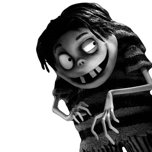 😏 Стикер «Tim Burton» для Telegram