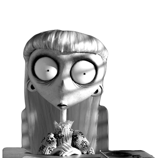 😳 Стикер «Tim Burton» для Telegram