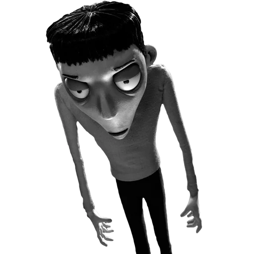 😶 Стикер «Tim Burton» для Telegram
