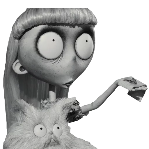 😔 Стикер «Tim Burton» для Telegram