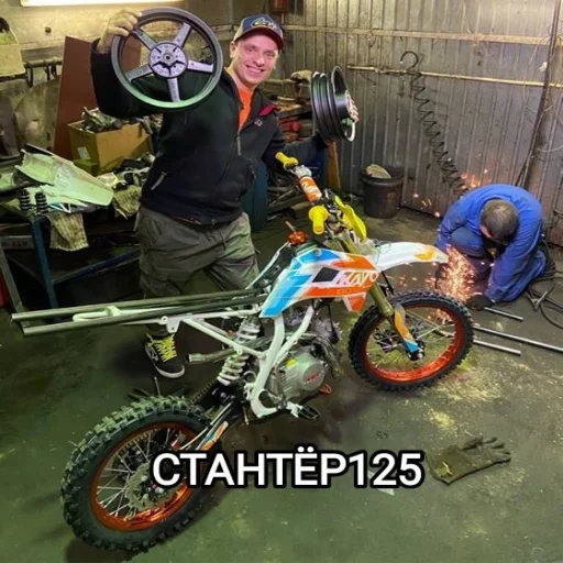 🏍 Стикер «ROMAN KURBATOV» для Telegram