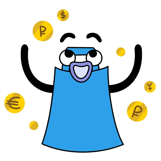 💵 Стикер «Деловой пакет» для Telegram