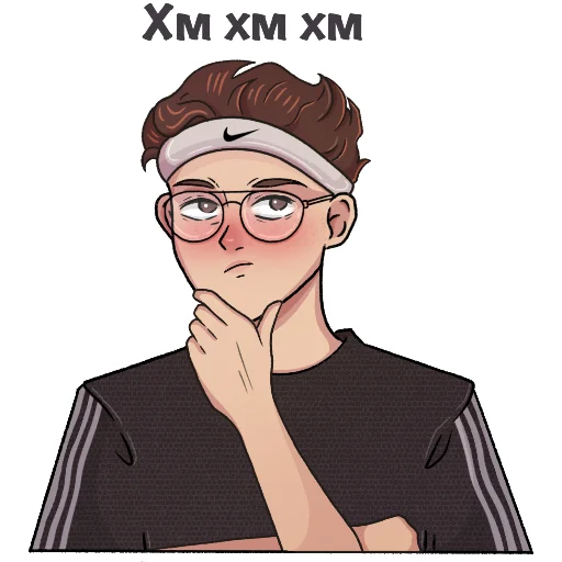 🧐 Стикер «Buster» для Telegram