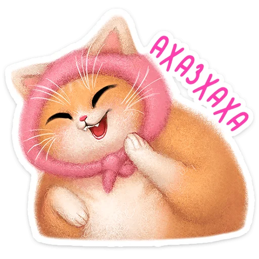 🐱 Стикер «Буся» для Telegram