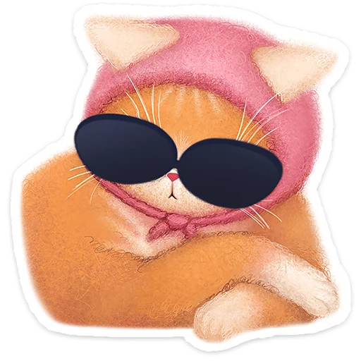 😎 Стикер «Буся» для Telegram