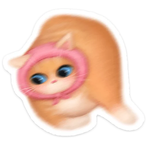 🐱 Стикер «Буся» для Telegram