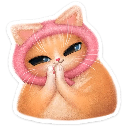 😈 Стикер «Буся» для Telegram