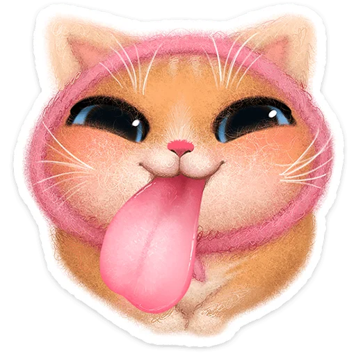 👅 Стикер «Буся» для Telegram