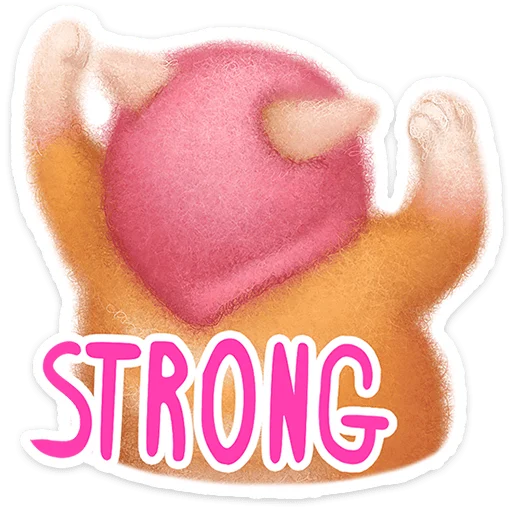 💪 Стикер «Буся» для Telegram