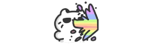 🌈 Стикер «Busy Peach» для Telegram