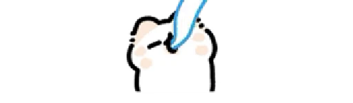 👻 Стикер «Busy Peach» для Telegram