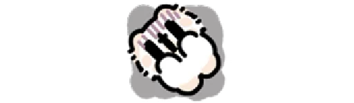 🙀 Стикер «Busy Peach» для Telegram