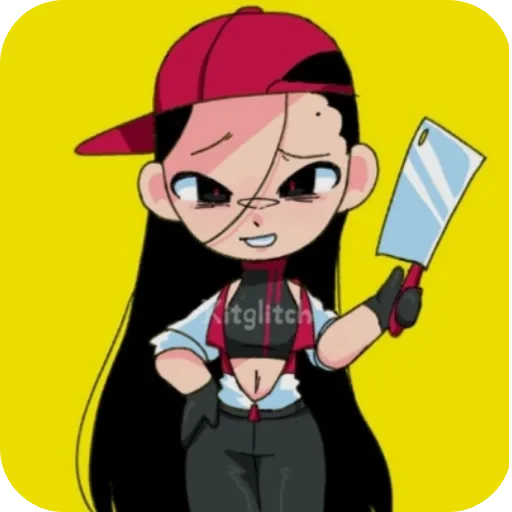 👄 Стикер «Butcher Vanity» для Telegram