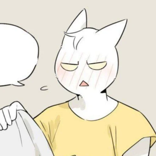 🧁 Стикер «Wolf Butler And His Cat Master» для Telegram