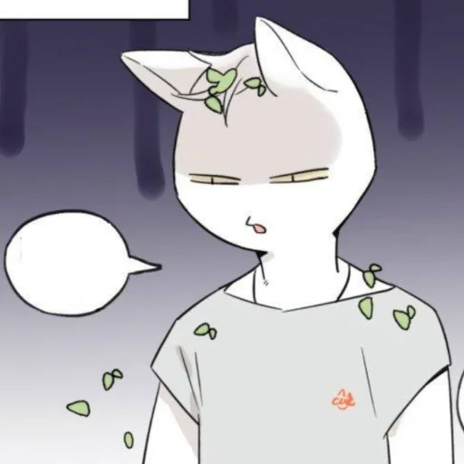🧁 Стикер «Wolf Butler And His Cat Master» для Telegram