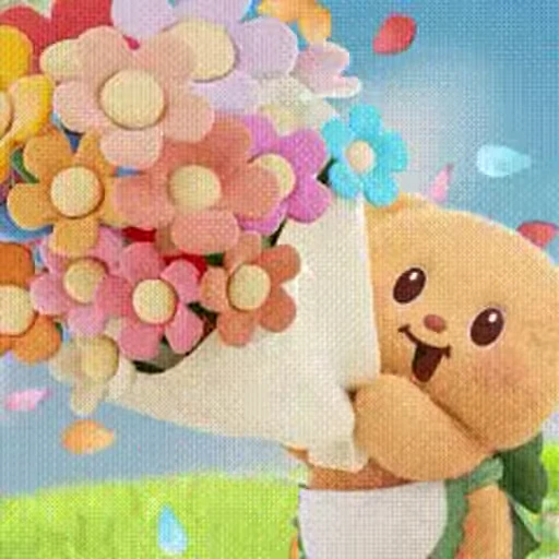 💐 Стикер «Butterbear» для Telegram
