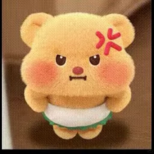 😠 Стикер «Butterbear» для Telegram